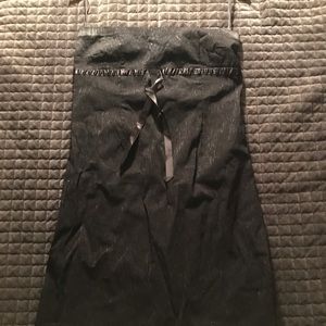 Sparkly strapless dress